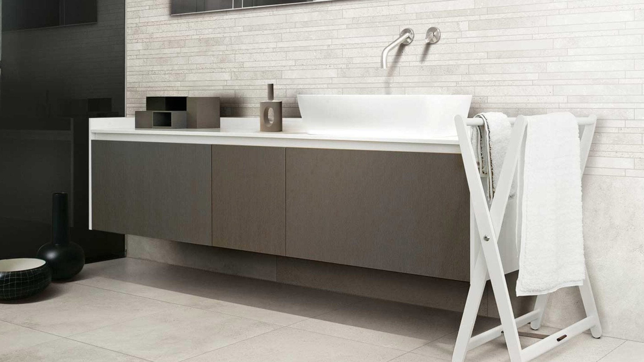 Mozaïektegel Florim Maps 747464 WAMozaiek 300X300 White 9Mm Mat Ret.R10 F:030X030 - Mozaiektegel.com