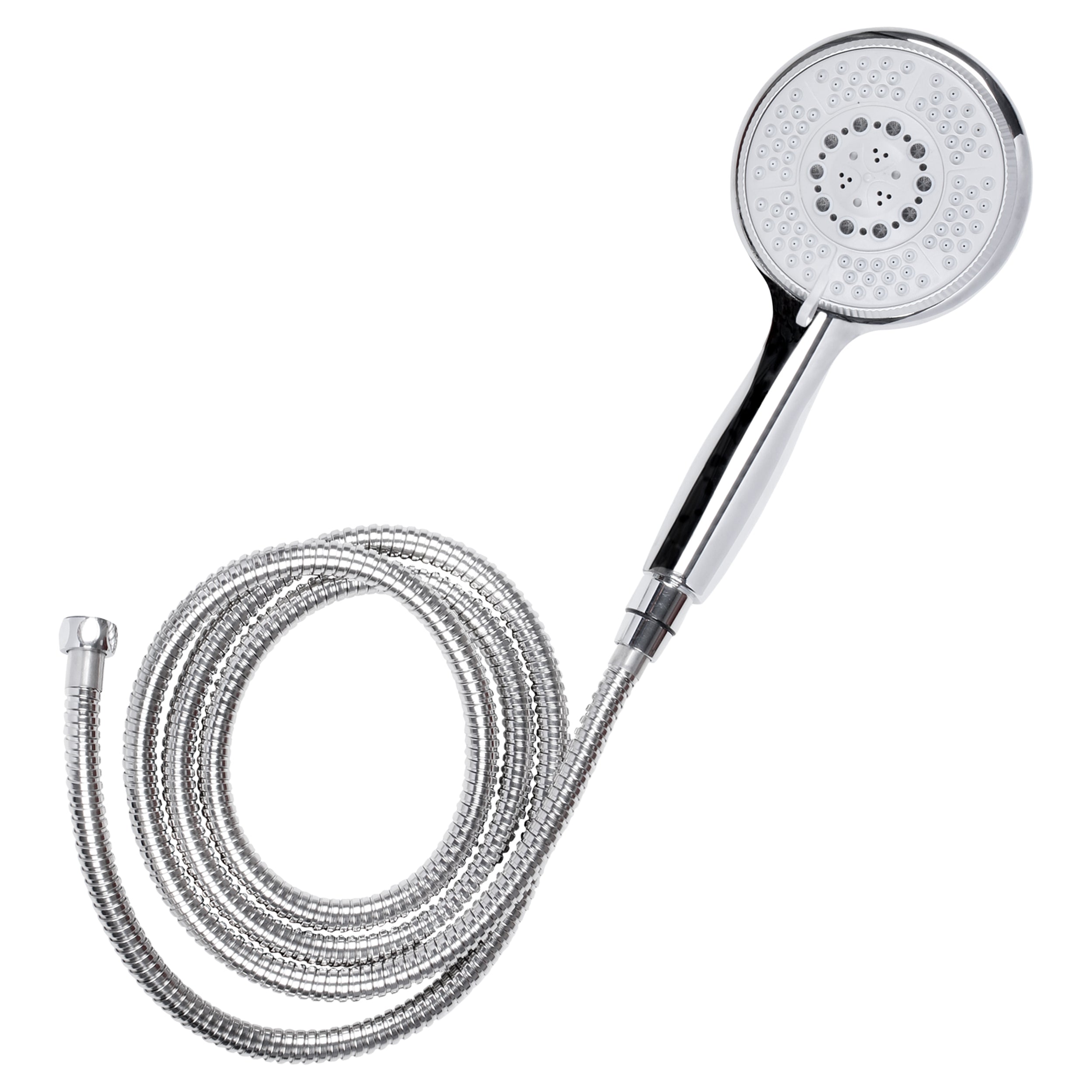 complete gouden handdouche set met doucheslang en wandaansluitbocht