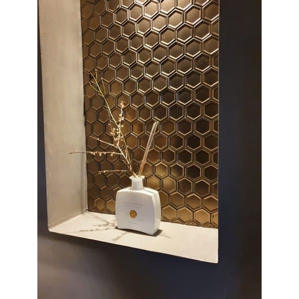 moderne keramische wand- en vloertegels woonkamer