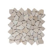 Stabigo Mozaiek Y cream 30x30 cm - Mozaiektegel.com