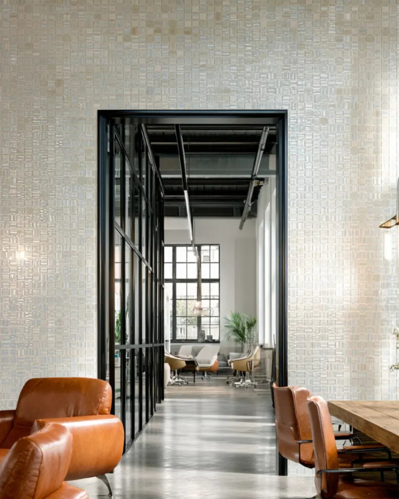 The Mosaic Factory Amsterdam Mozaiek Tegel Vierkant - Terra Cotta Matt - Mozaiektegel.com