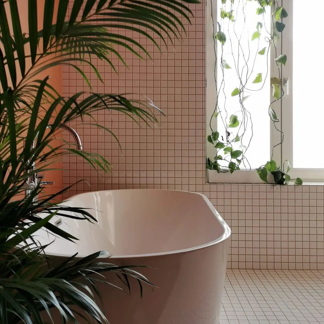 The Mosaic Factory Barcelona Mozaiek Tegel Vierkant - Extra Wit Porselein Geglazuurd 309x309 mm, badkamer bad