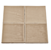 DTG Handvorm Zin Arcilla Bruin Tegel 10x10 cm | Per stuk - Mozaiektegel.com