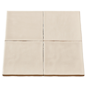 DTG Handvorm Zin Naturel Tegel 10x10 cm | Beige | Per stuk - Mozaiektegel.com