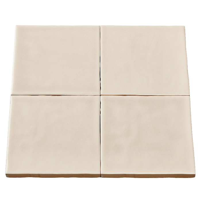 DTG Handvorm Zin Naturel Tegel 10x10 cm | Beige | Per stuk - Mozaiektegel.com