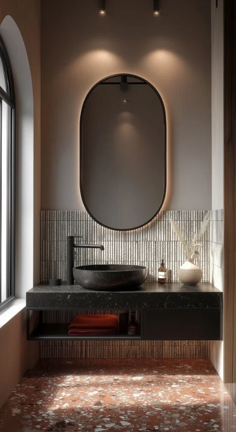 The Mosaic Factory NTK01 Travertine Natuursteen Kitkat Convex 19 x 152 mm