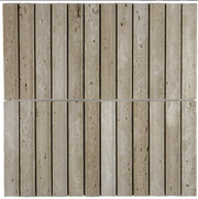 The Mosaic Factory NTK03 Travertine Natural Stone Kitkat Original 22x148mm