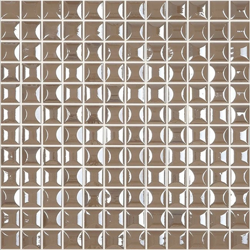 Terre d'Azur Glass Diamond Coffee 2,5x2,5 cm (31,5x31,5 cm)