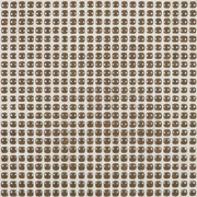 Terre d'Azur Glass Drop Coffee 1,2x1,2 cm (31,5x31,5 cm)