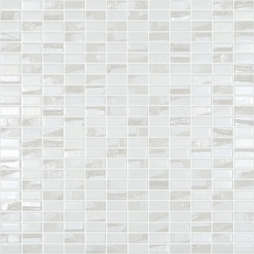 Terre d'Azur Glass Juwel White 1,2x2,5 cm (31,5x31,5 cm)