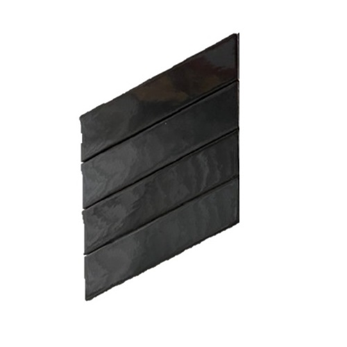 Terre d'Azur Granada Chevron Antracita-L 6,4x27,5 cm