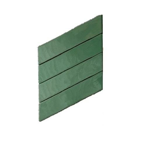 Terre d'Azur Granada Chevron Verde-L 6,4x27,5 cm