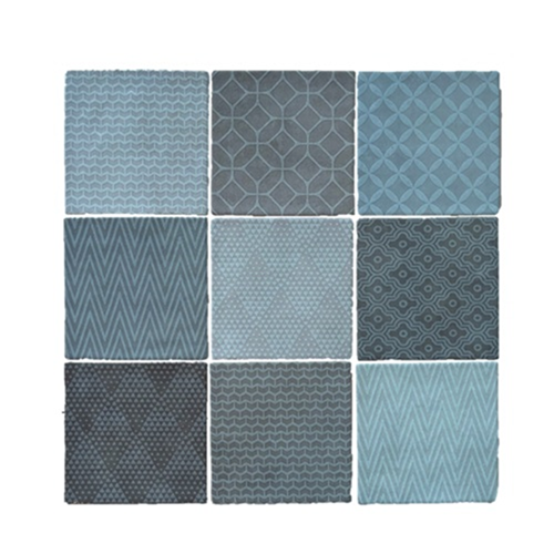 Terre d'Azur Maroc Decor Nature 11,5x11,5 cm
