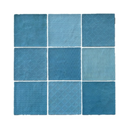 Terre d'Azur Maroc Decor Ocean 11,5x11,5 cm