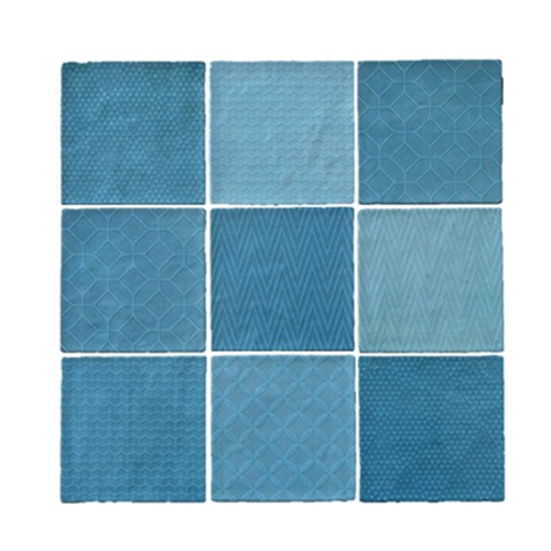 Terre d'Azur Maroc Decor Ocean 11,5x11,5 cm