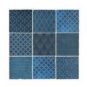 Terre d'Azur Maroc Decor Dark 11,5x11,5 cm
