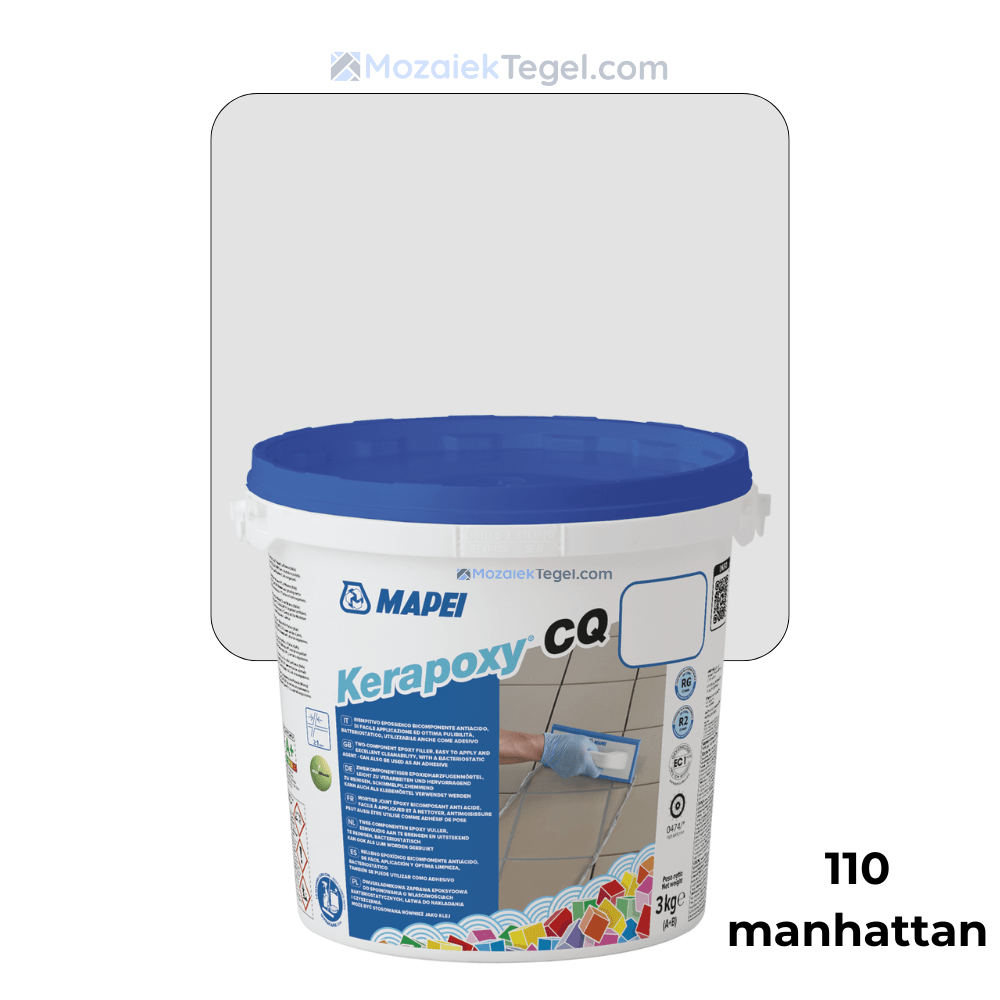 Mapei | Kerapoxy Easy Design | 110 Manhattan | Voegmiddel - Mozaiektegel.com