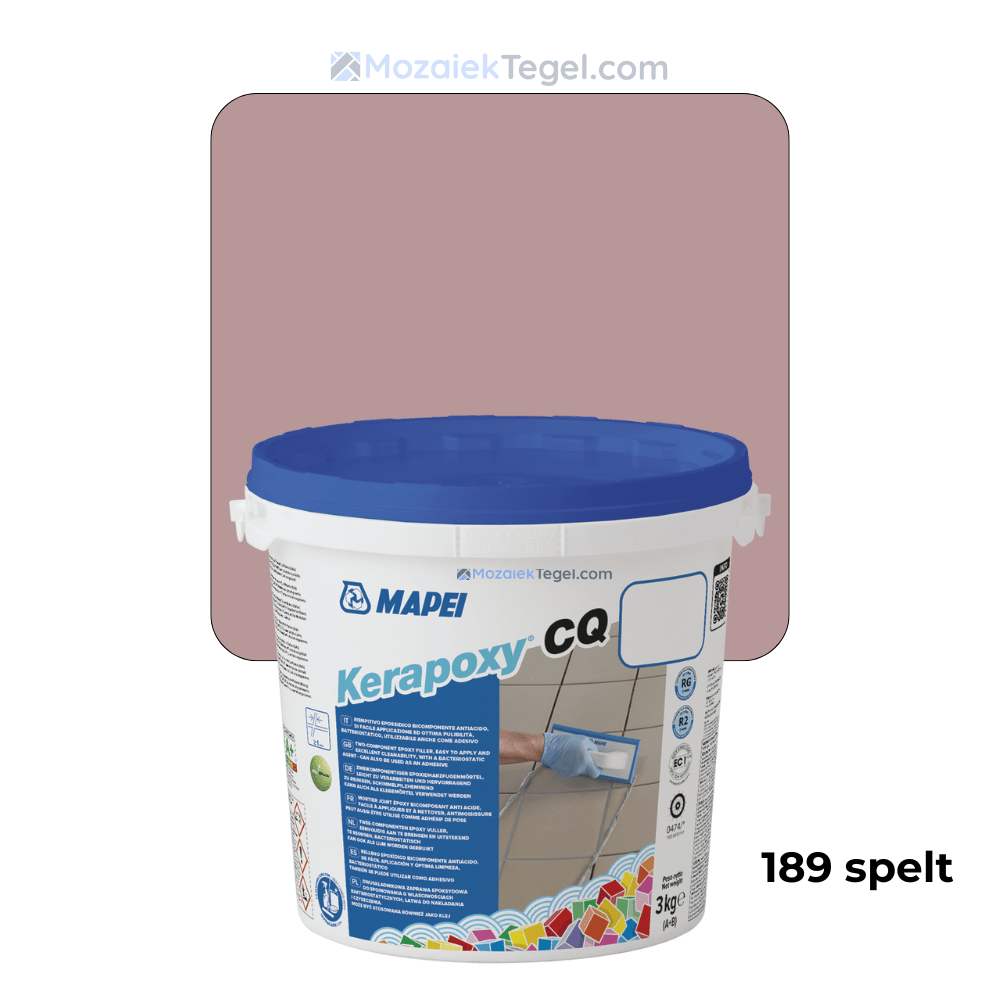 Mapei | Kerapoxy Easy Design | 189 Spelt | Voegmiddel - Mozaiektegel.com