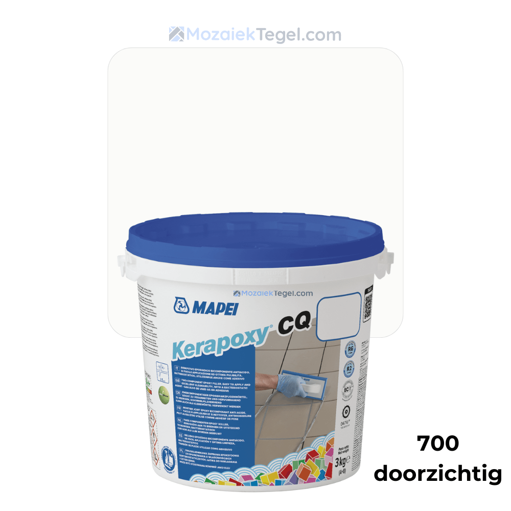 Mapei | Kerapoxy Easy Design | 700 Doorzichtig | Voegmiddel - Mozaiektegel.com