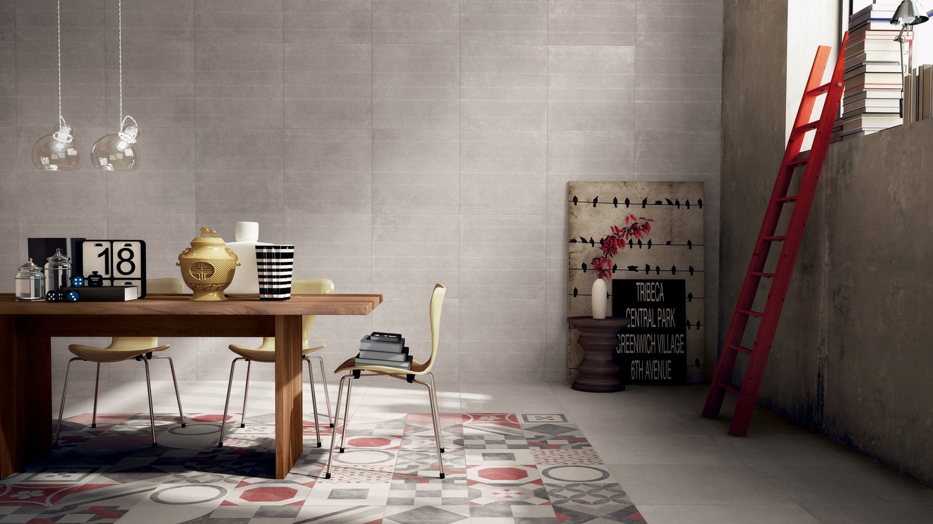 Abk Imoker Docks DKR01100 Vloertegel 600X600 Silver 9mm Mat Ret.R9 - Mozaiektegel.com