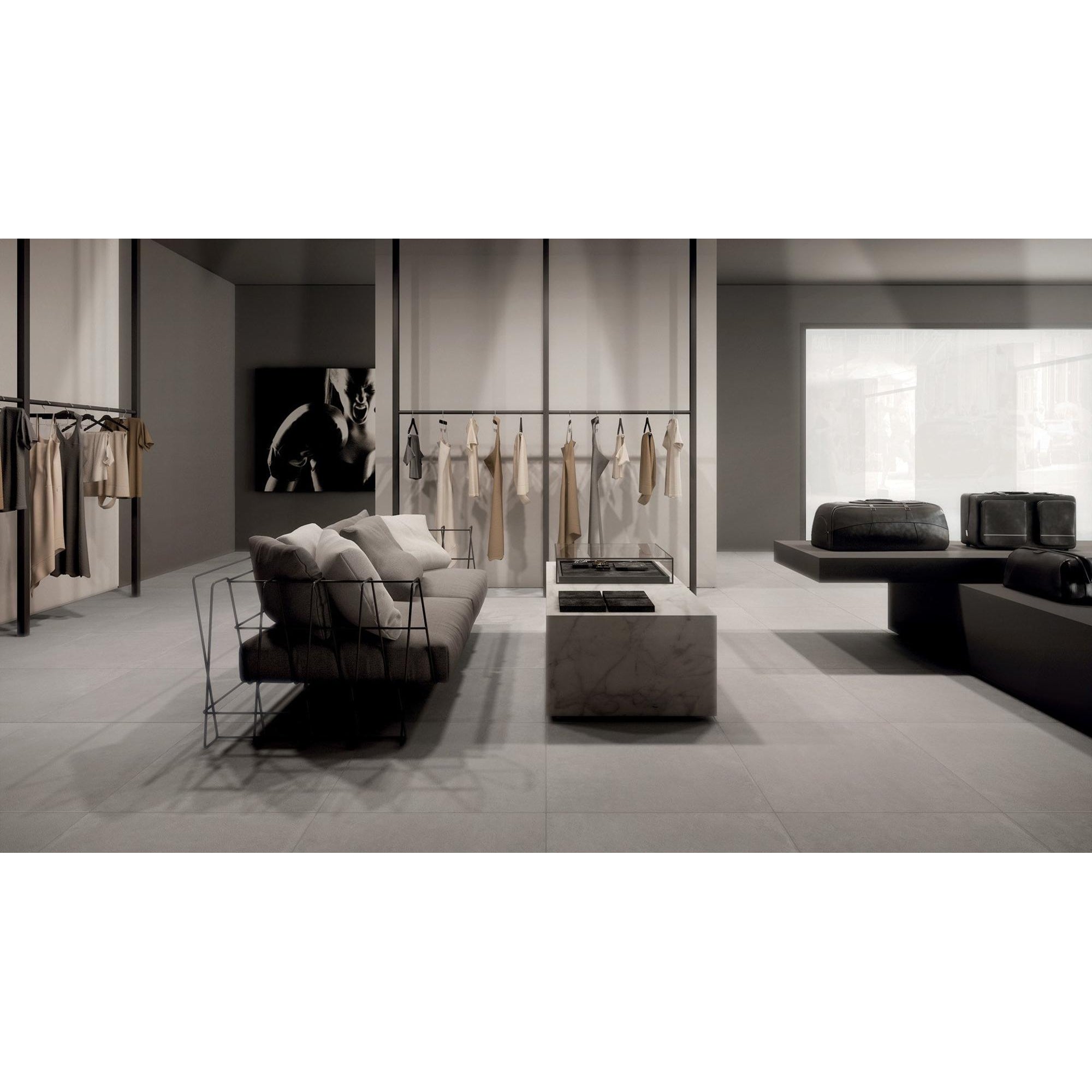 Abk Imoker Docks DKR03100 Vloertegel 300X600 Silver 9mm Mat Ret.R9 - Mozaiektegel.com