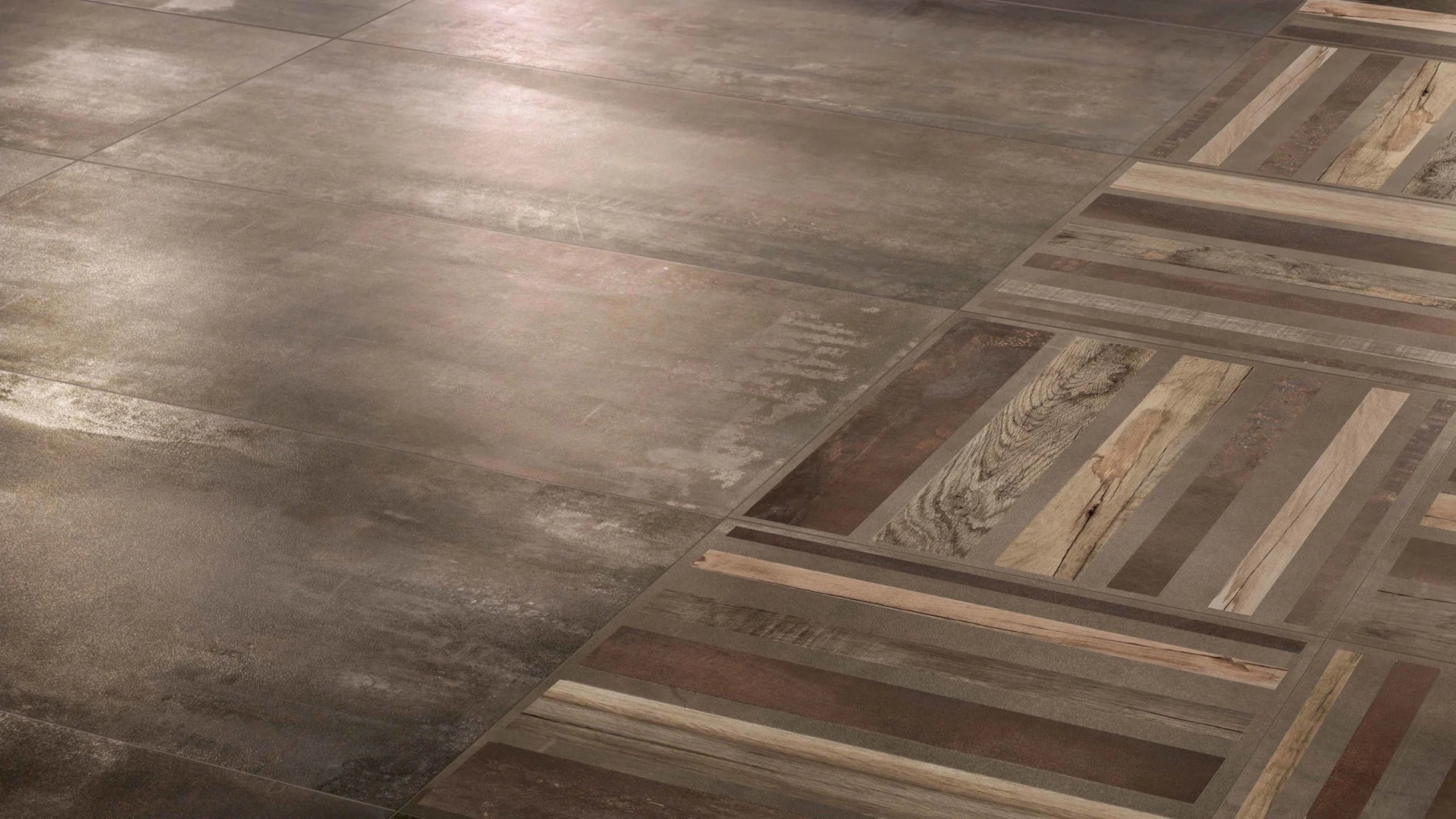 Abk Imoker Interno 9 I9R01250 Vloertegel 600X600 Mud 9mm Mat Ret.R10 - Mozaiektegel.com