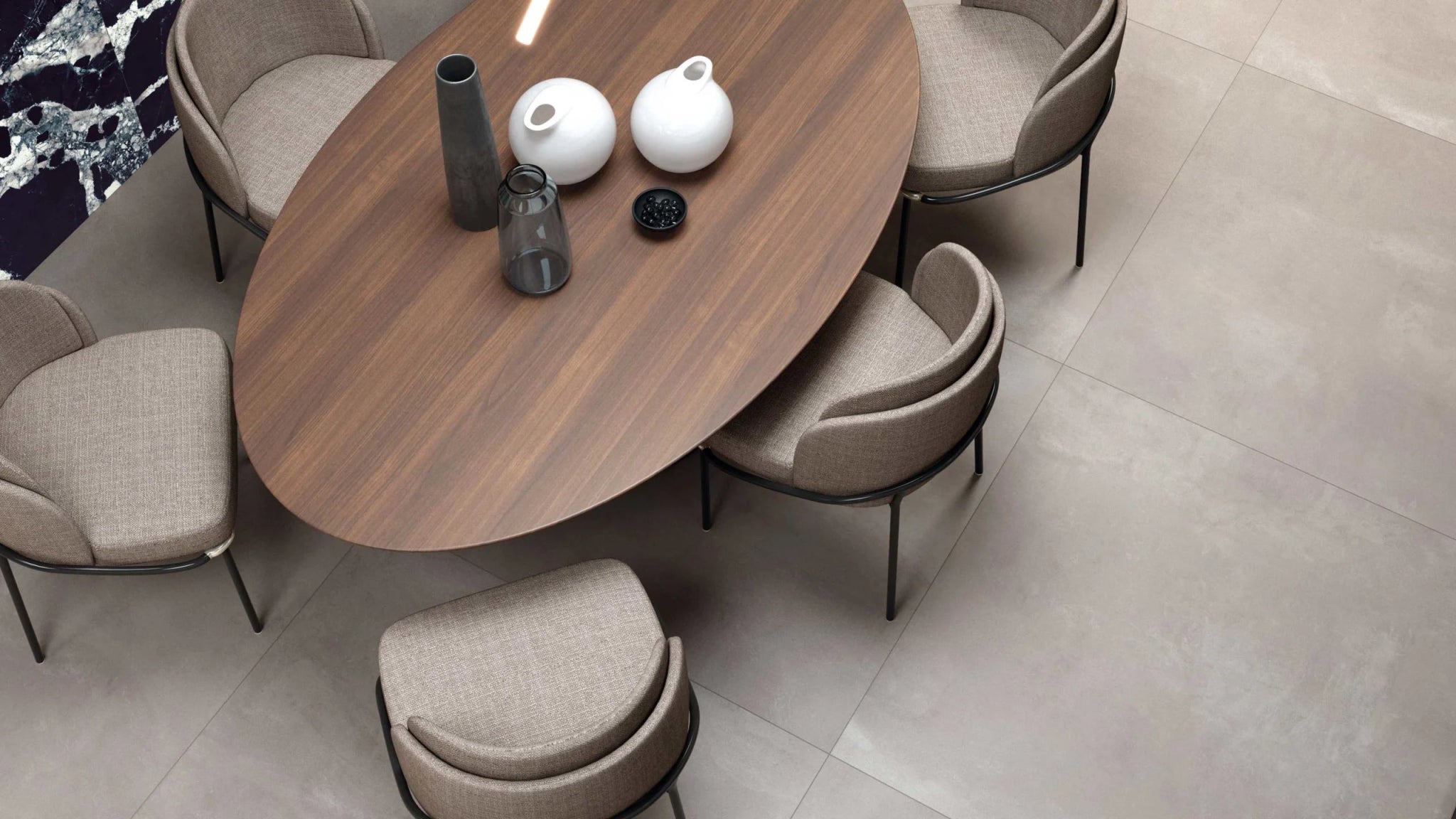 Abk Imoker Lab325 PF60003060 Vloertegel 1200X1200 Ash 9mm Mat Ret.R10 - Mozaiektegel.com