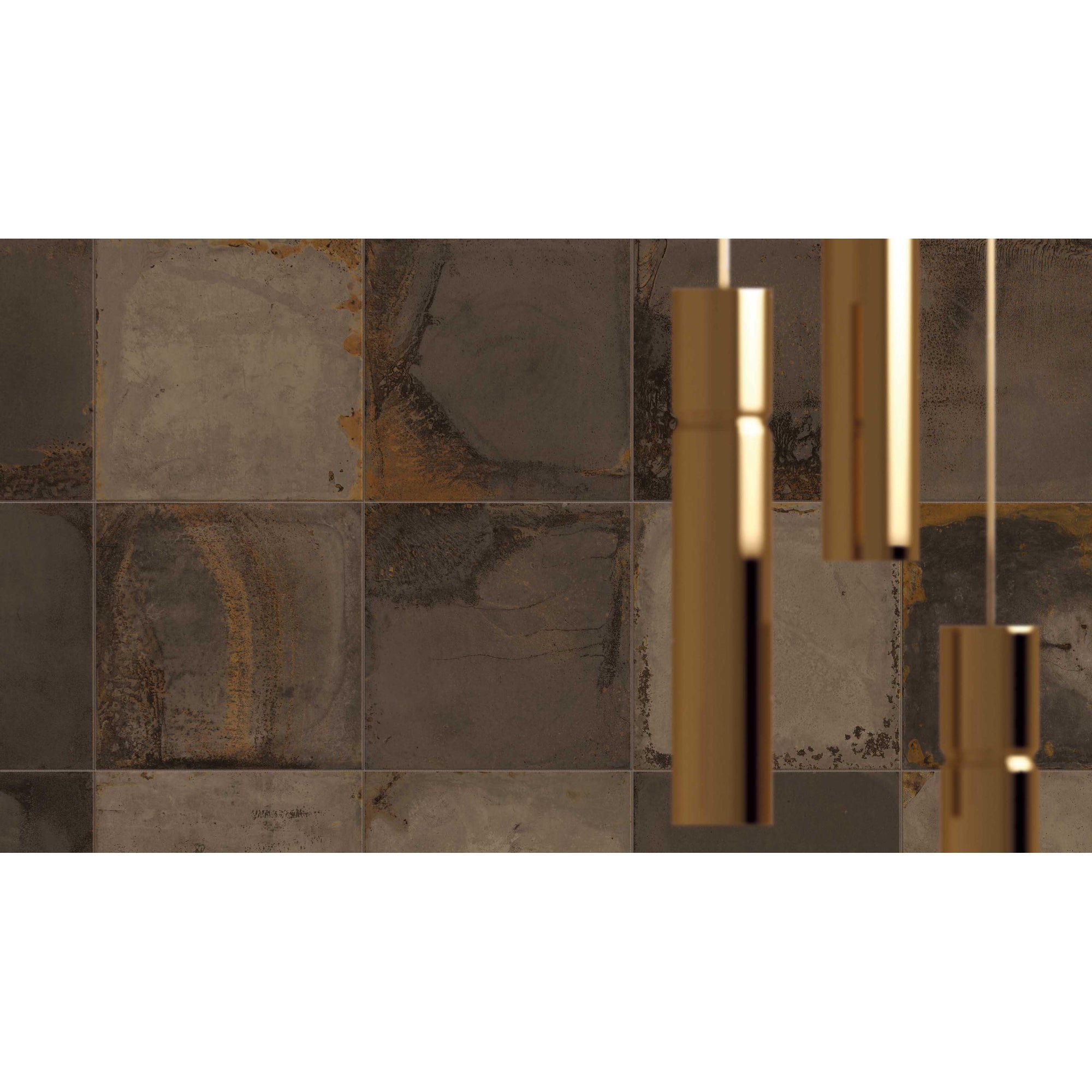 Abk Imoker Play PF60003495 Vloertegel 200X200 Oxide Bronze 8,5mm Mat R10 - Mozaiektegel.com