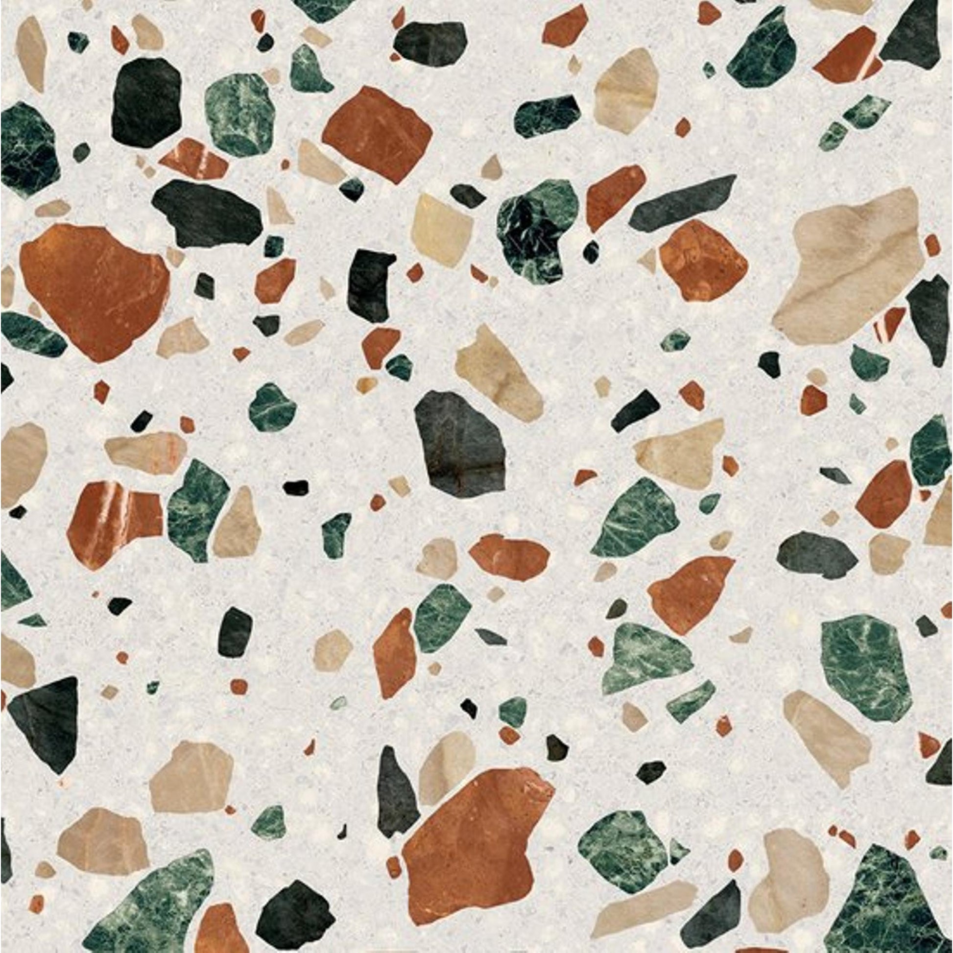 Abk Imoker Play PF60005894 Vloertegel 200X200 Drops Multiwhite 8.5mm Mat R10 - Mozaiektegel.com