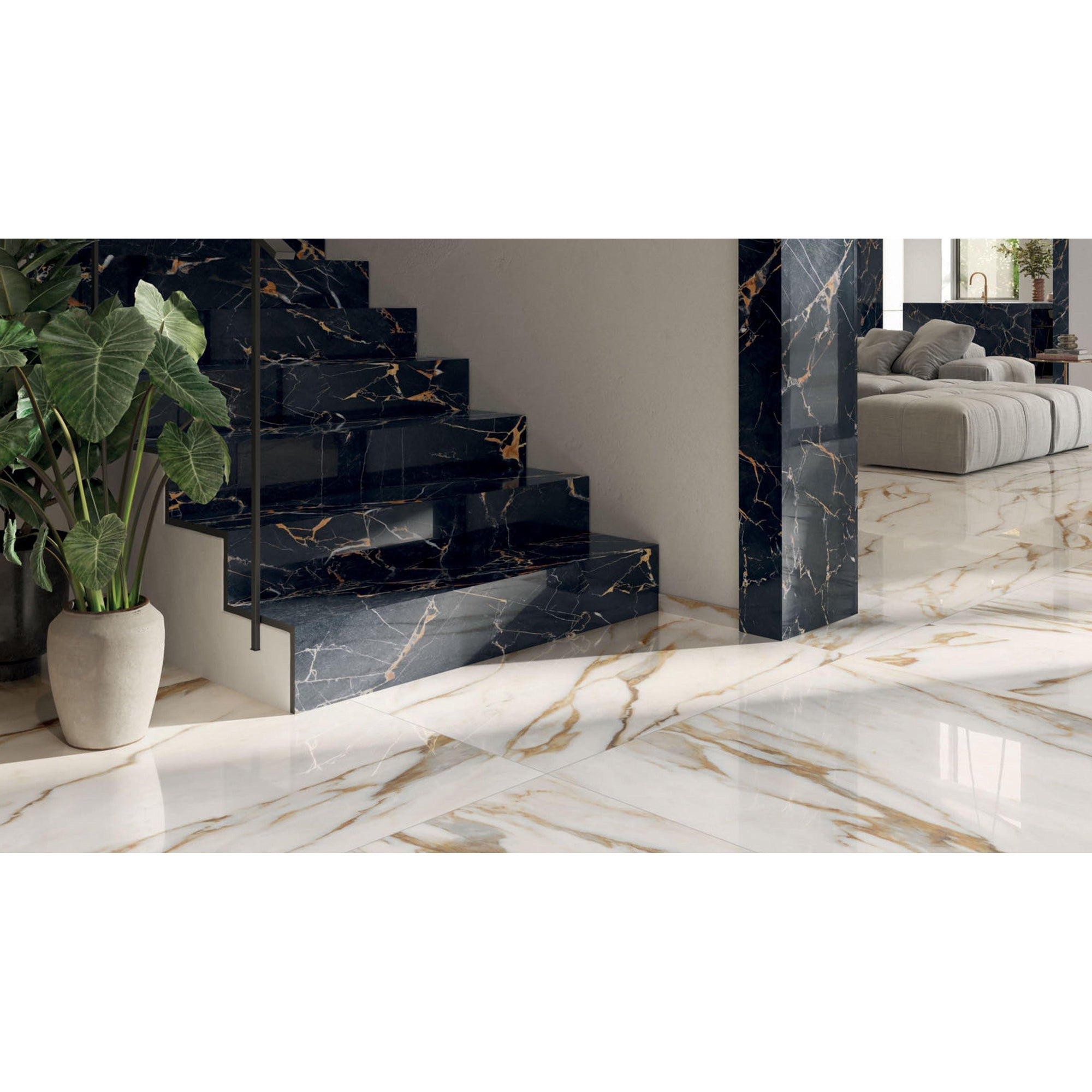 ABK Imoker Sensi Vloertegel 600X1200 Calac.Vena 8,5mm Glans Rt. - Mozaiektegel.com