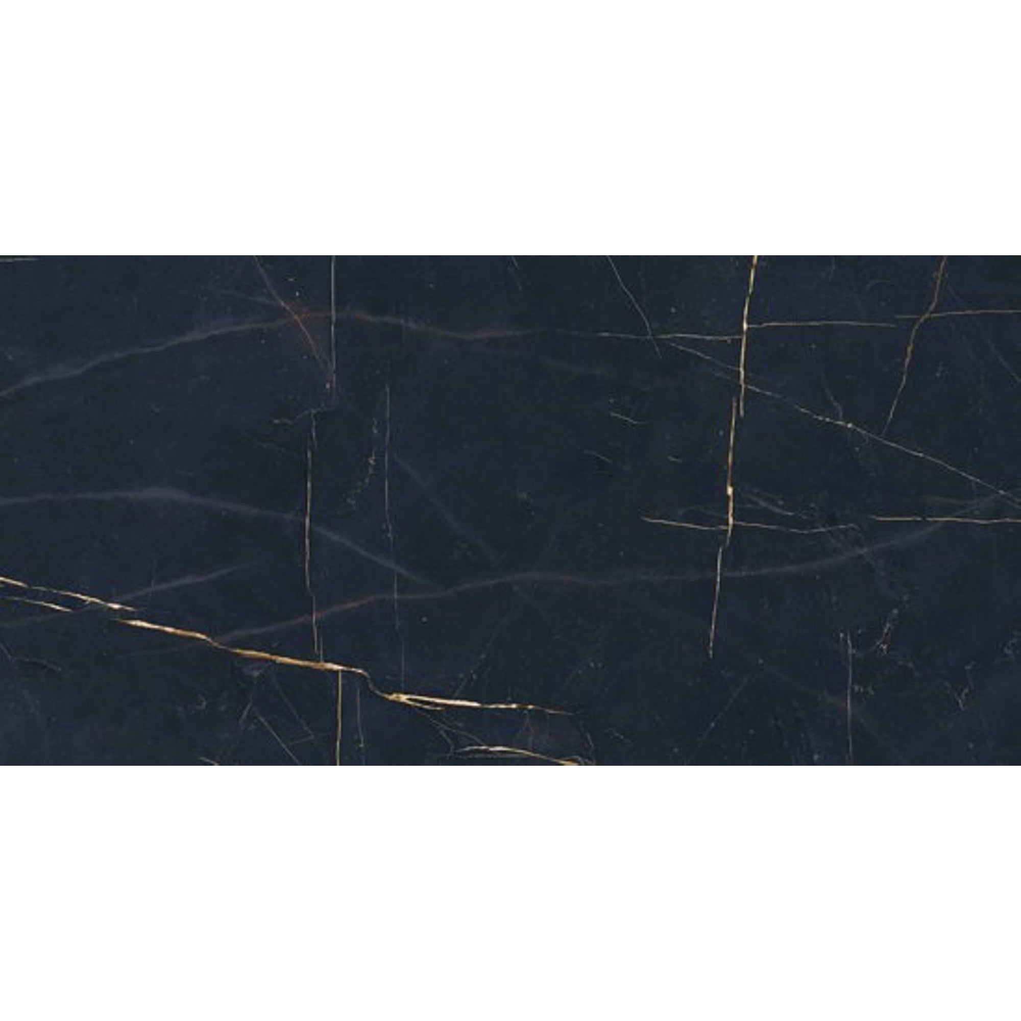 ABK Imoker Sensi Vloertegel 600X1200 Precious Black 8,5mm Glans - Mozaiektegel.com