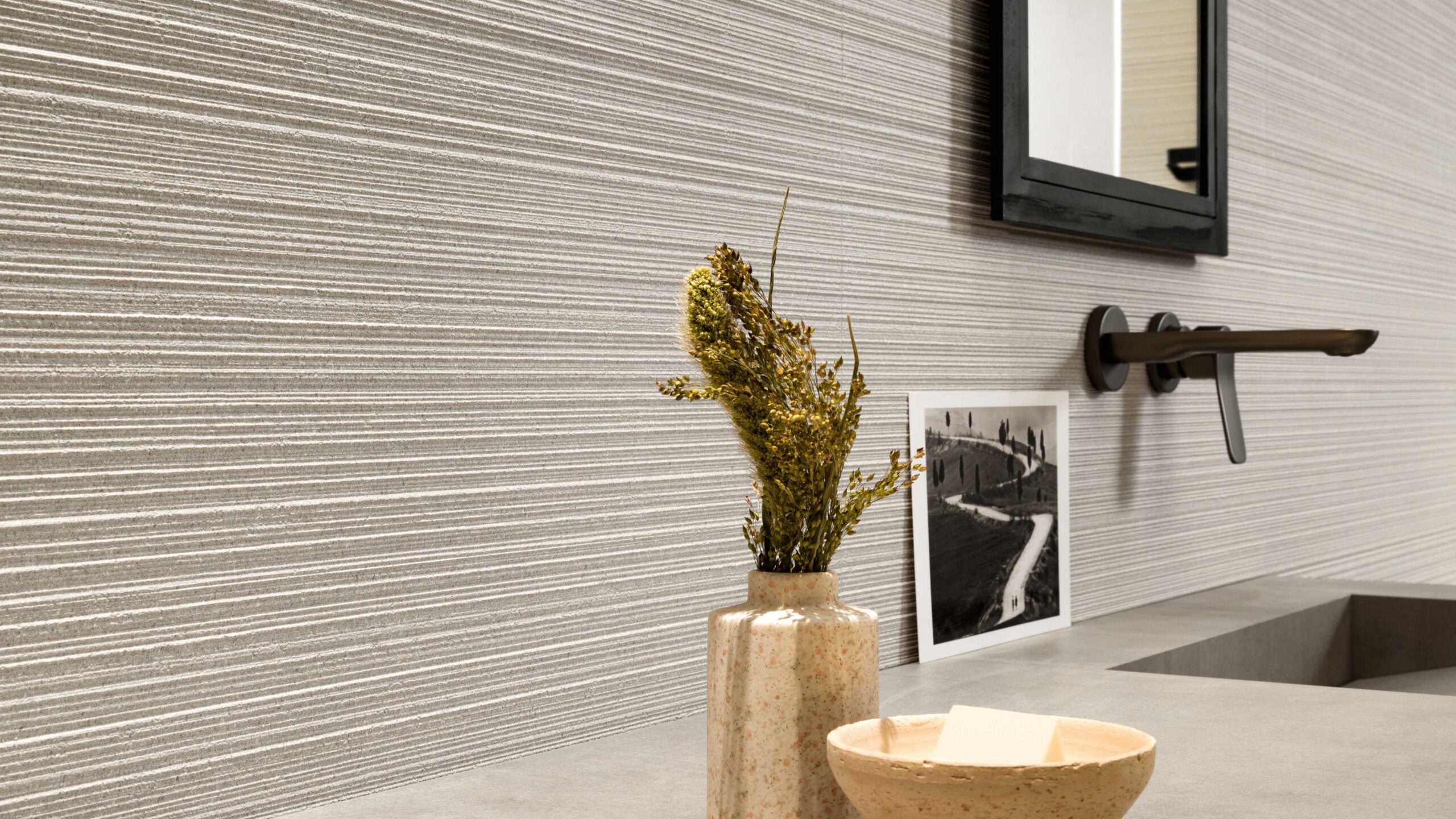 Atlas Concorde 3D Wall Carve A573 wandtegel 40x80cm 8,5mm mat rect. chisel pearl