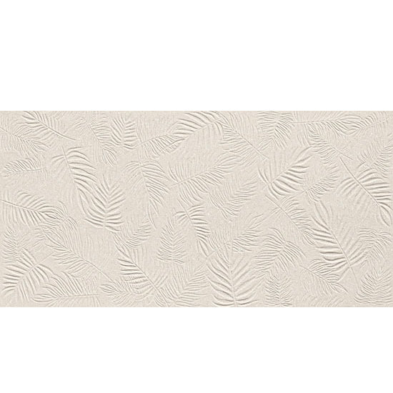 Atlas Concorde 3D Wall Carve A579 wandtegel 40x80cm 8,5mm mat rect. leaf ivory