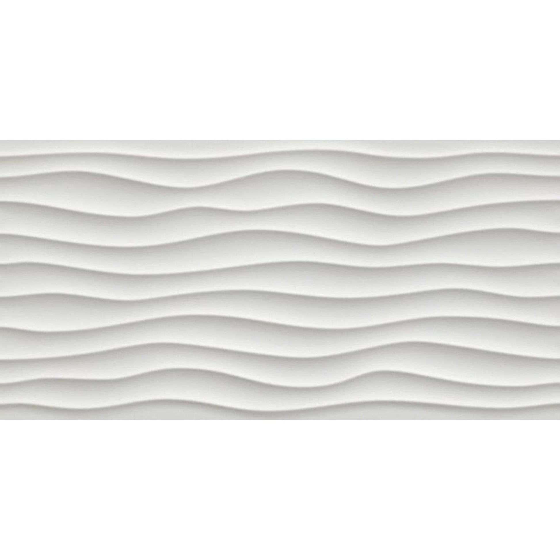 Atlas Concorde 3D Wall Design 8DMA wandtegel 40x80cm 10mm mat rect. angle white - Mozaiektegel.com