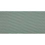 Atlas Concorde 3D Wall Design 8DSM wandtegel 40X80cm 10mm mat ret.twist sage - Mozaiektegel.com