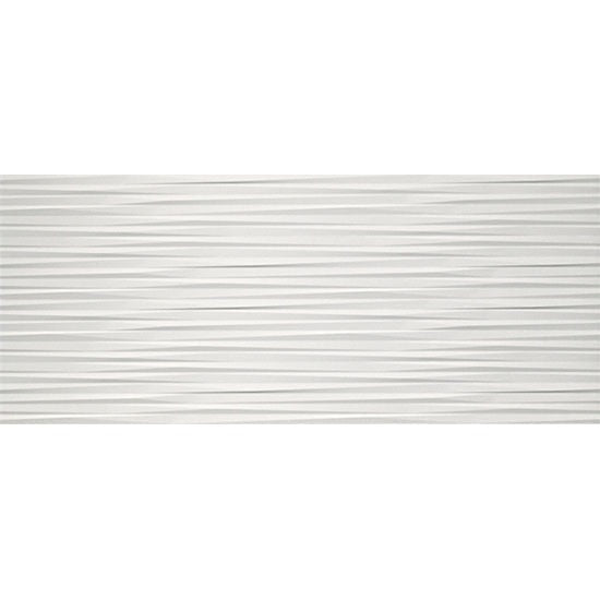 Atlas Concorde 3D Wall Design A6BJ wandtegel 50x120cm 11mm mat rect.ultra blade white - Mozaiektegel.com