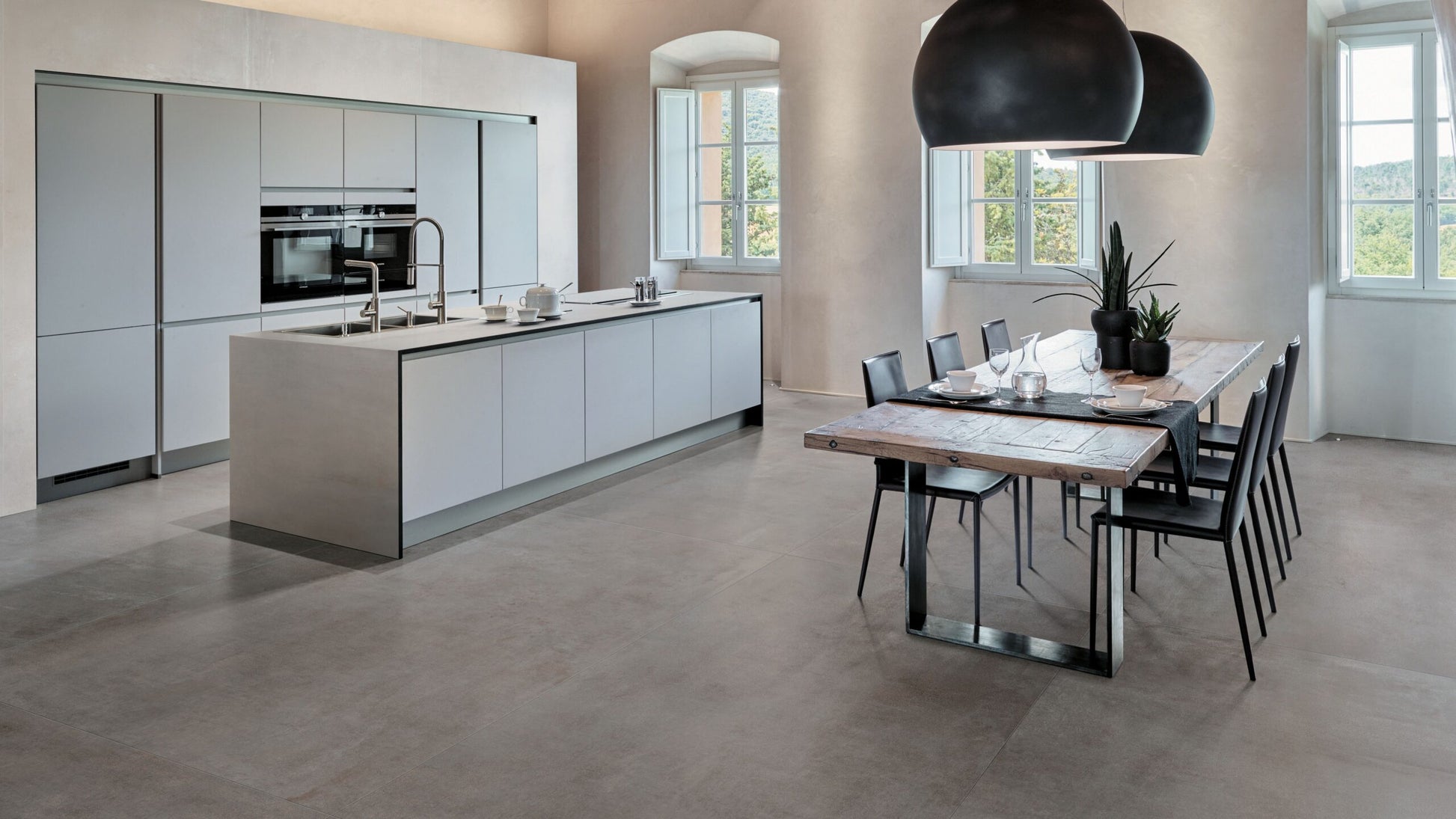 Atlas Concorde Boost 8B8G wandtegel 40x80cm 8,5mm mat rect. grey