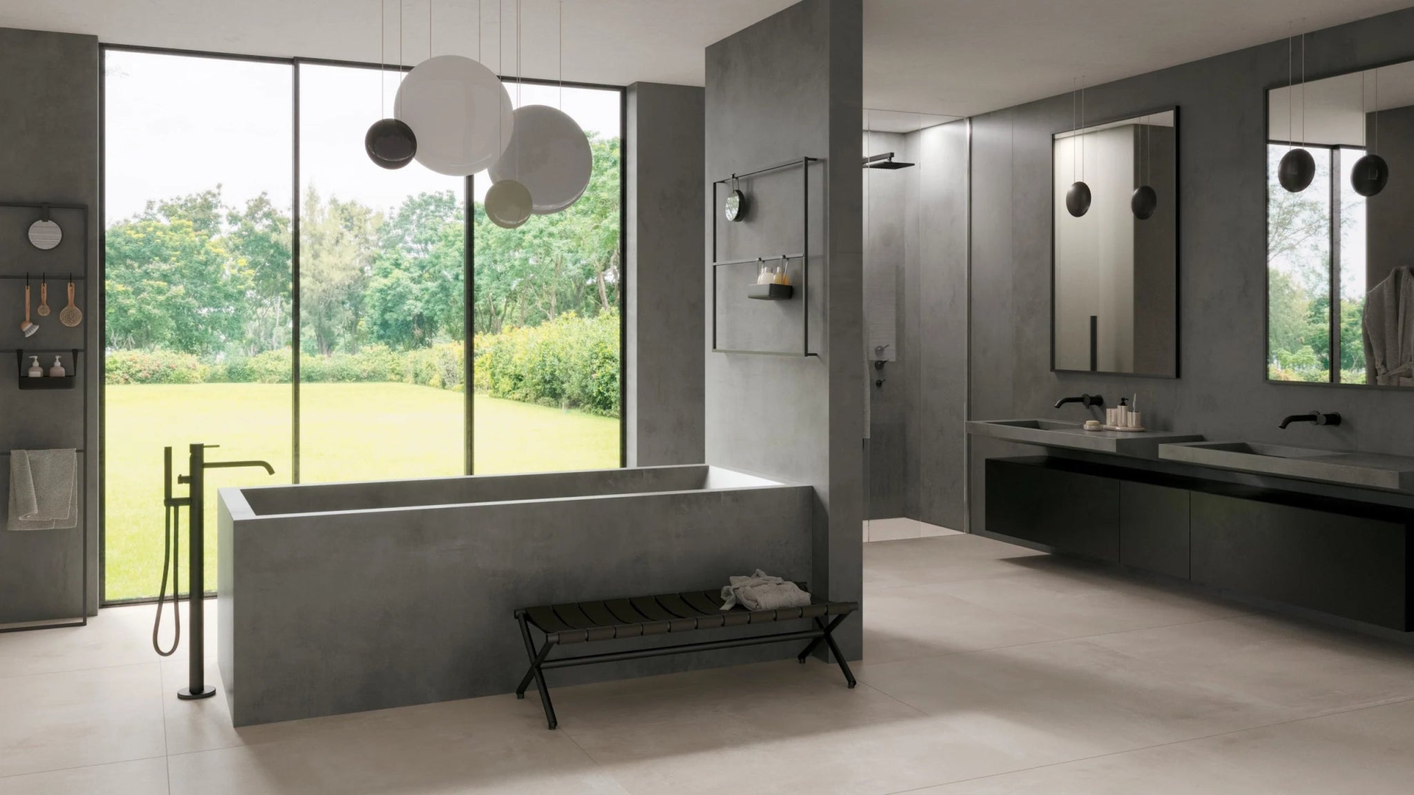 Atlas Concorde Boost AMH3 vloertegel 60x60cm 9mm mat rect. R10 white - Mozaiektegel.com