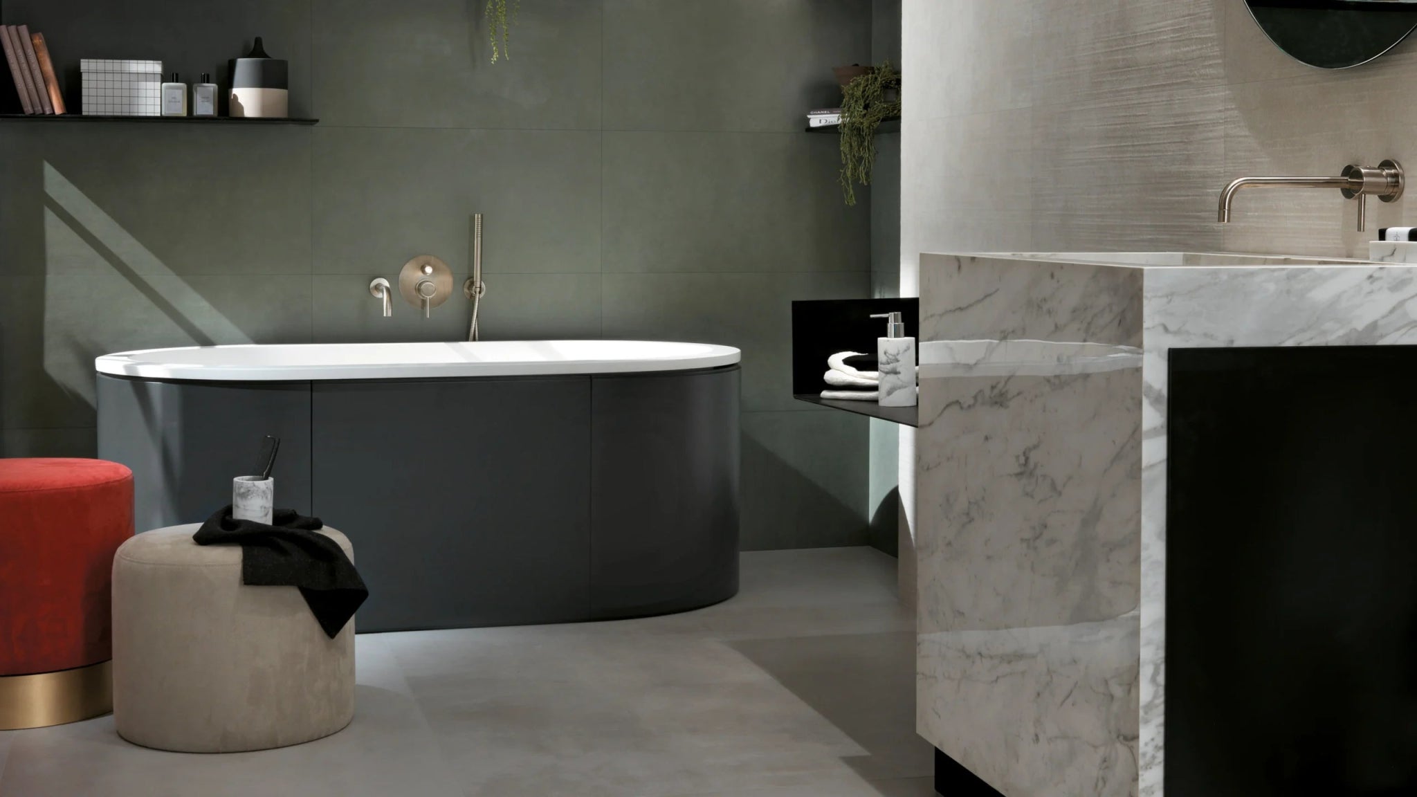 Atlas Concorde Boost AMH4 vloertegel 60x60cm 9mm mat rect. R10 pearl - Mozaiektegel.com