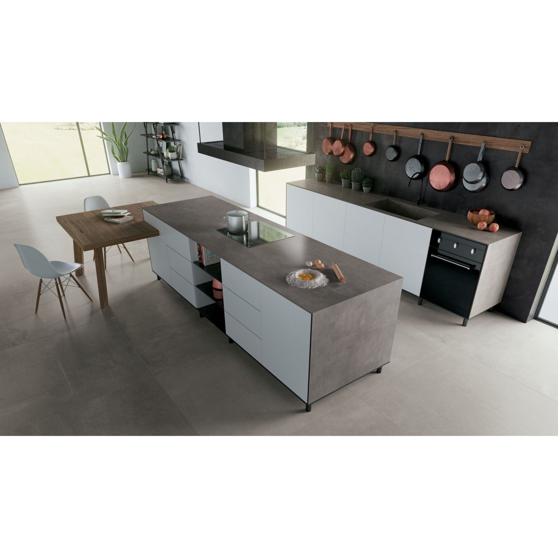 Atlas Concorde Boost AMH9 vloertegel 30X60cm 9mm mat rect. R10 pearl - Mozaiektegel.com