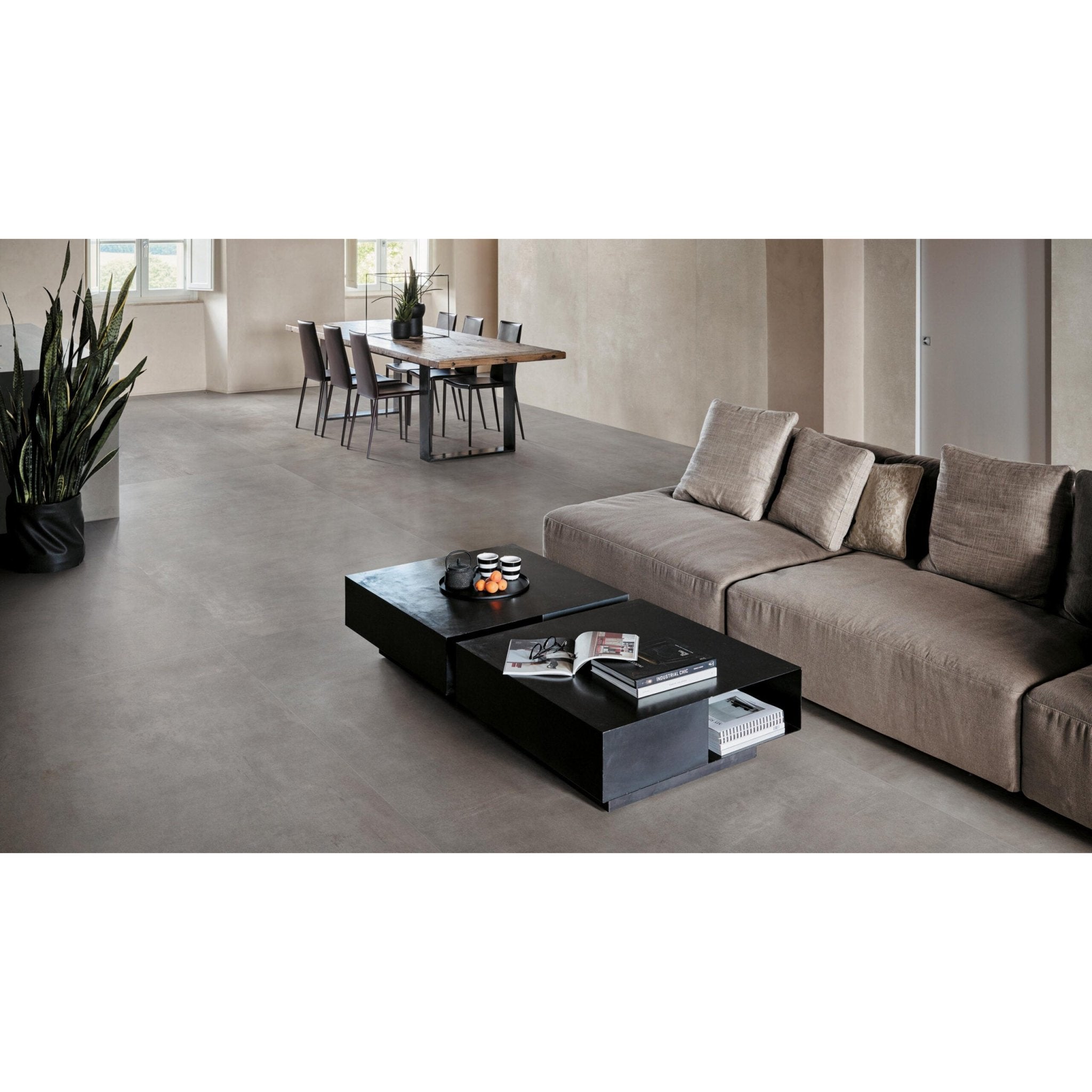 Atlas Concorde Boost AMIA vloertegel 30X60cm 9mm mat rect. R10 grey - Mozaiektegel.com