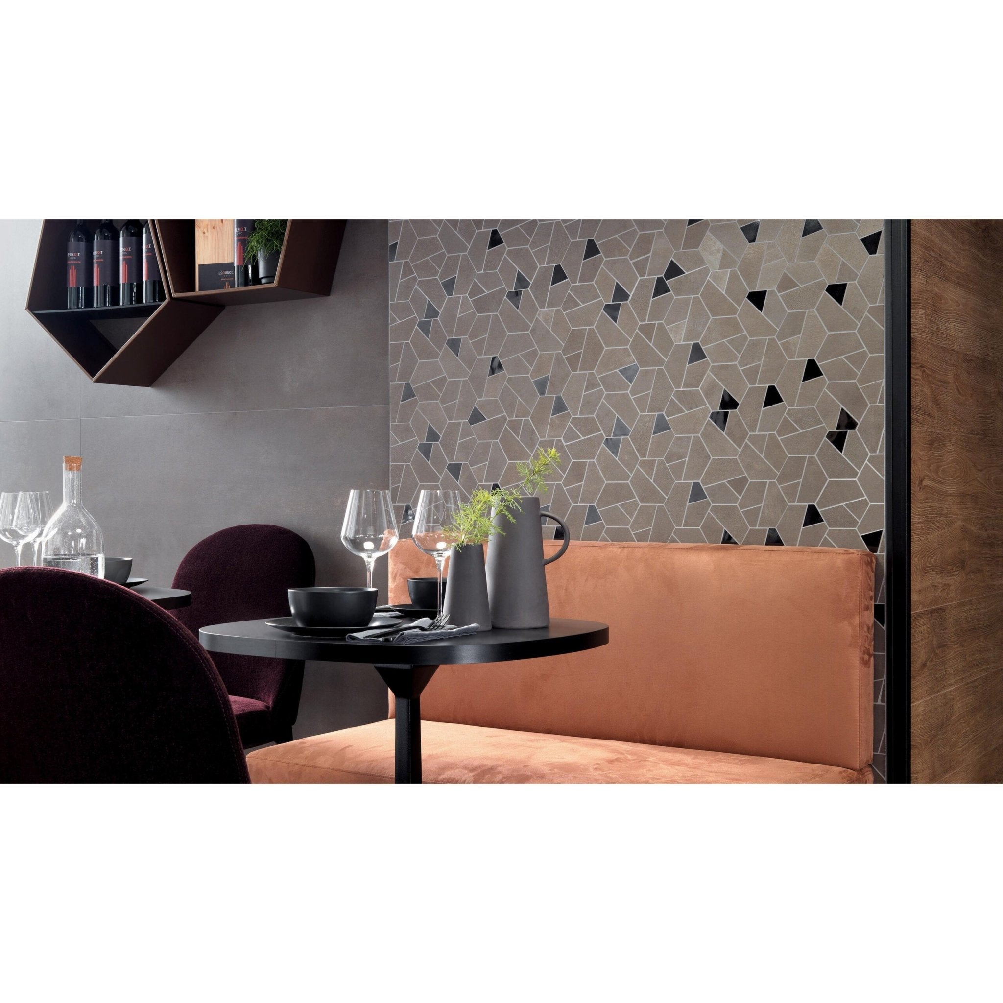 Atlas Concorde Boost AMIC vloertegel 30X60cm 9mm mat rect. R10 smoke - Mozaiektegel.com