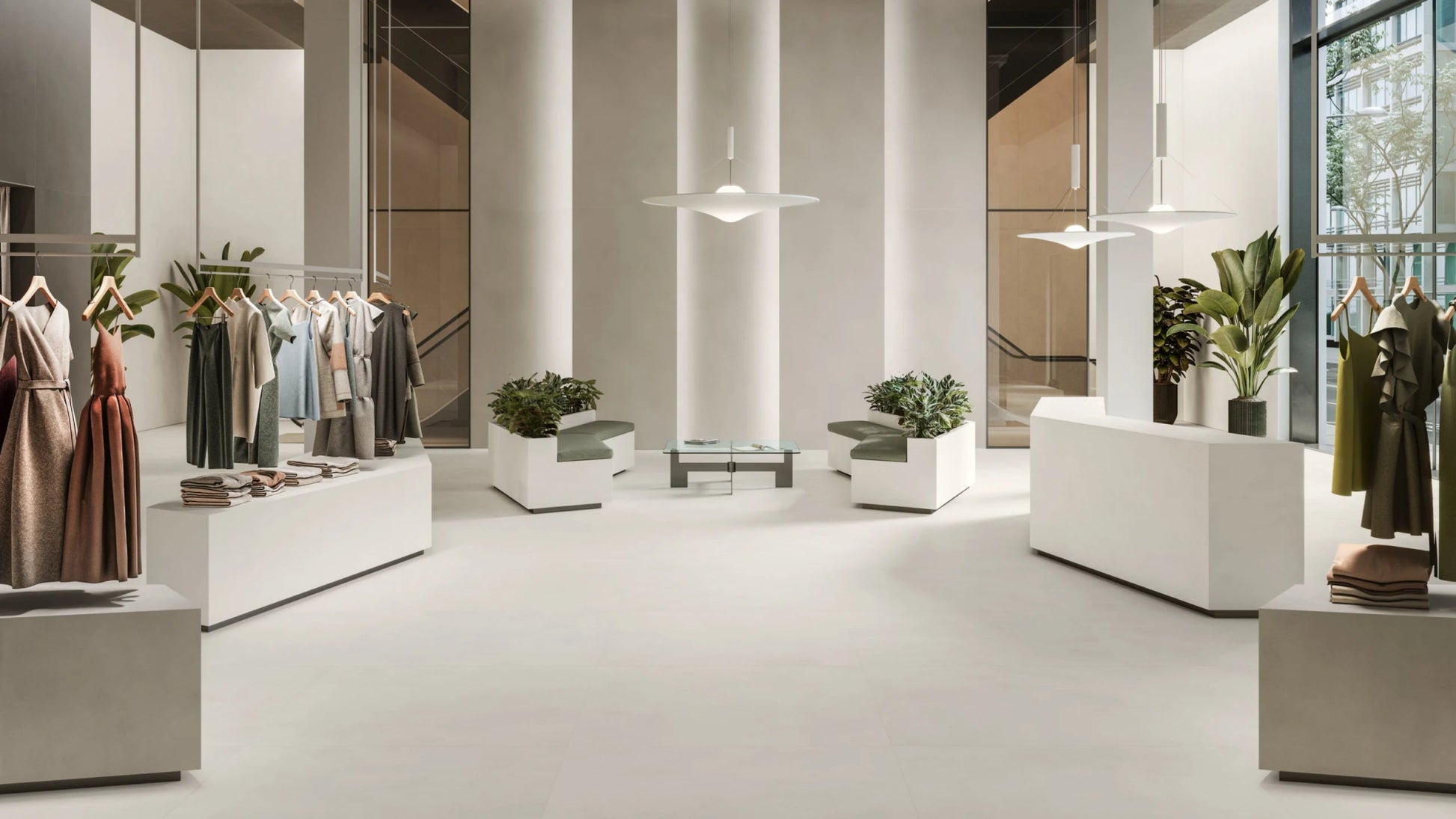 Atlas Concorde Boost Balance AJNN vloertegel 60x120cm 9mm mat ret.R10 pure - Mozaiektegel.com