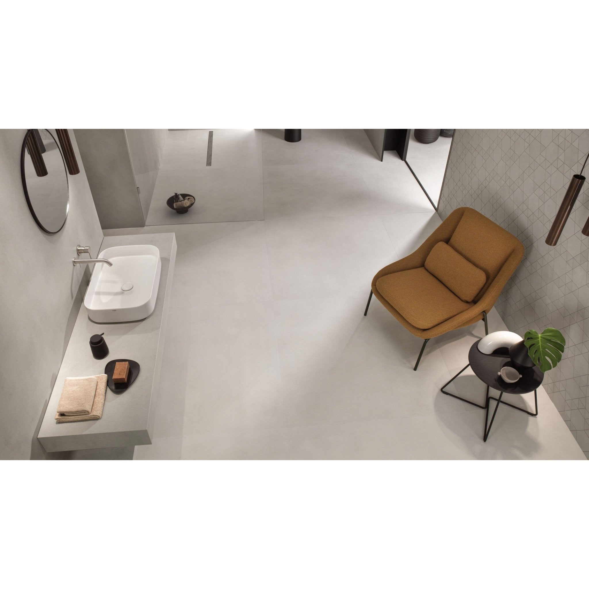 Atlas Concorde Boost Balance AJO3 VLtegel 30X60cm 9mm mat ret.R10 white - Mozaiektegel.com