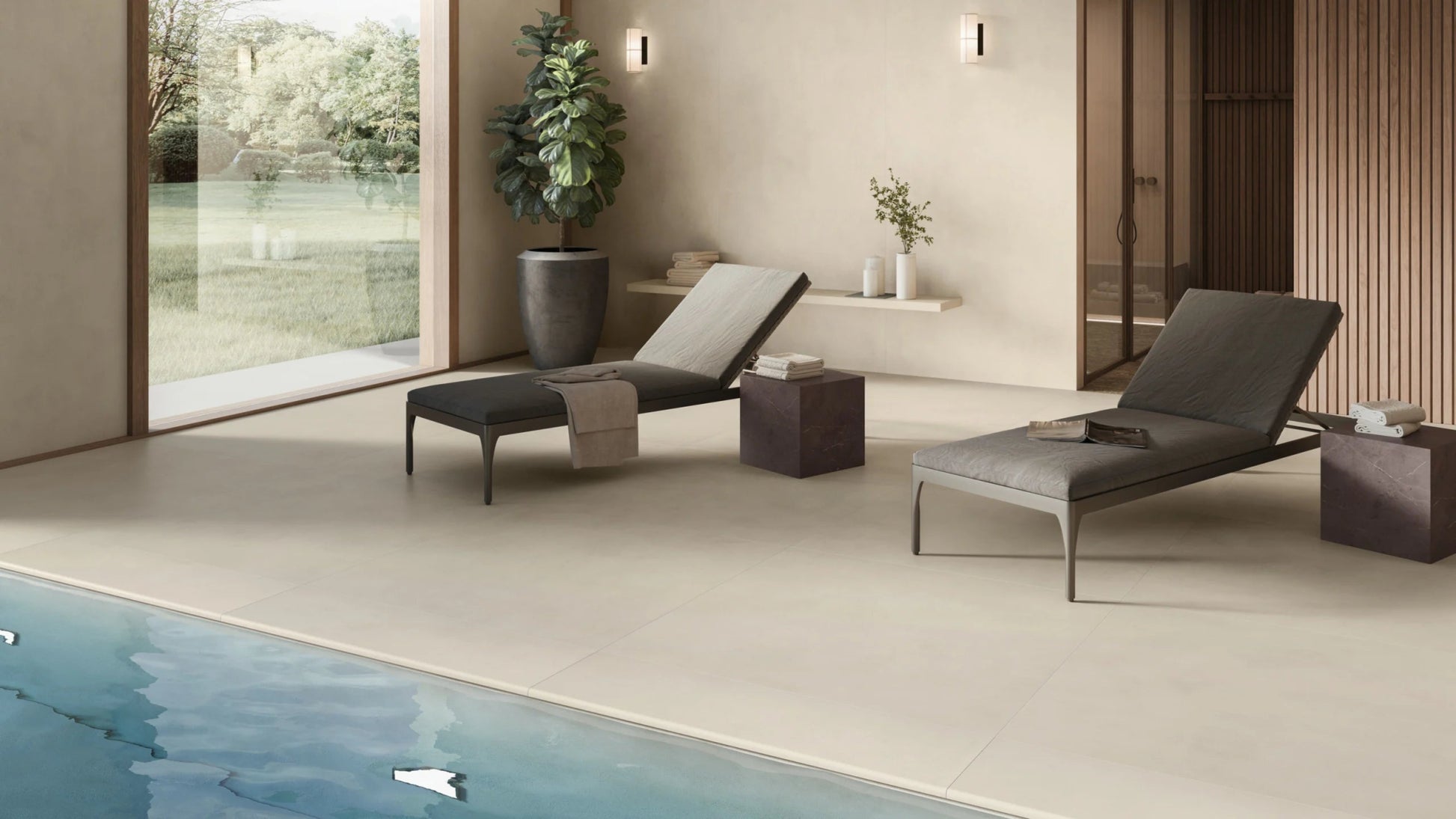 Atlas Concorde Boost Balance AJOV vloertegel 60X60cm 9mm mat ret.R10 cream - Mozaiektegel.com