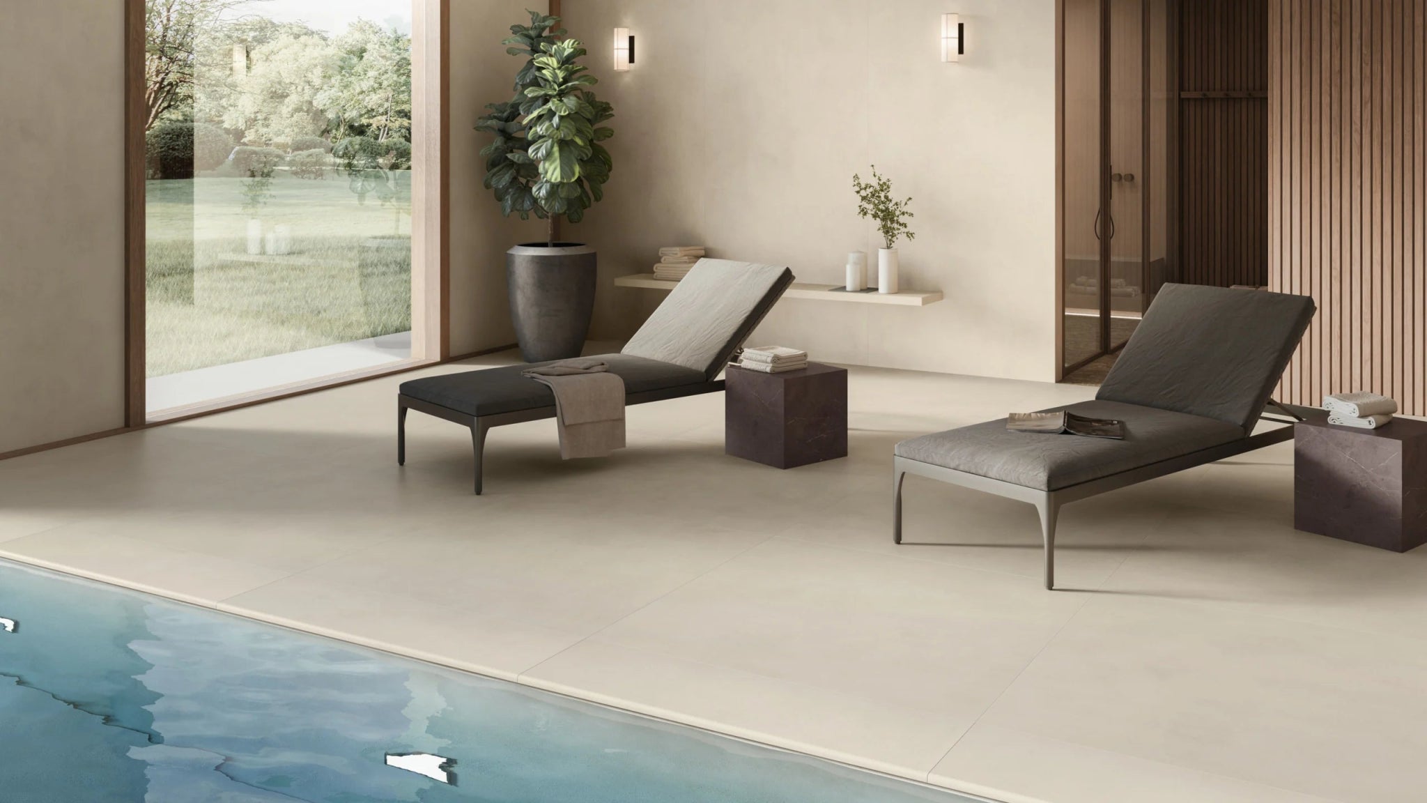 Atlas Concorde Boost Balance AJOV vloertegel 60X60cm 9mm mat ret.R10 cream - Mozaiektegel.com