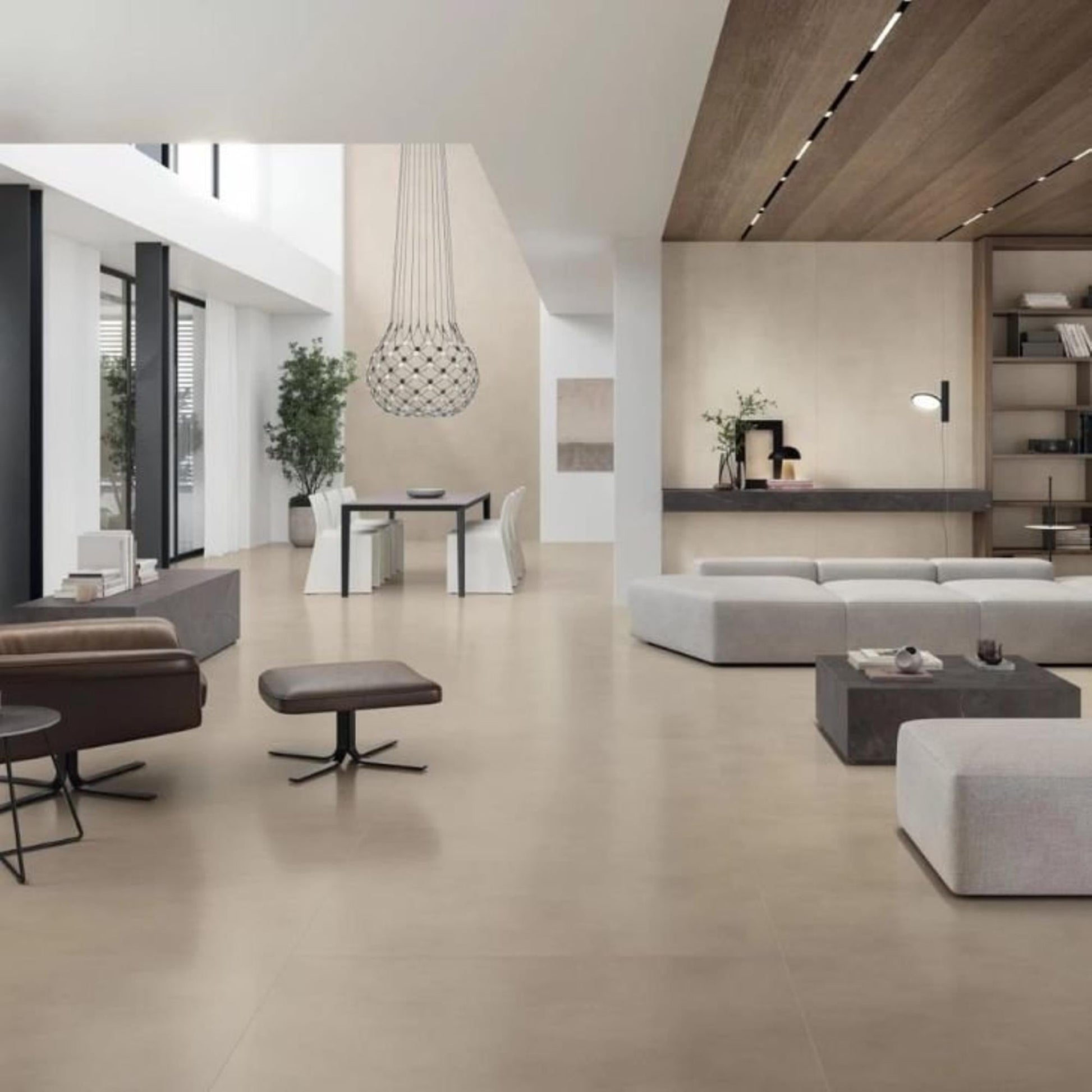 Atlas Concorde Boost Balance AJOW vloertegel 60X60cm 9mm mat ret.R10 ash - Mozaiektegel.com