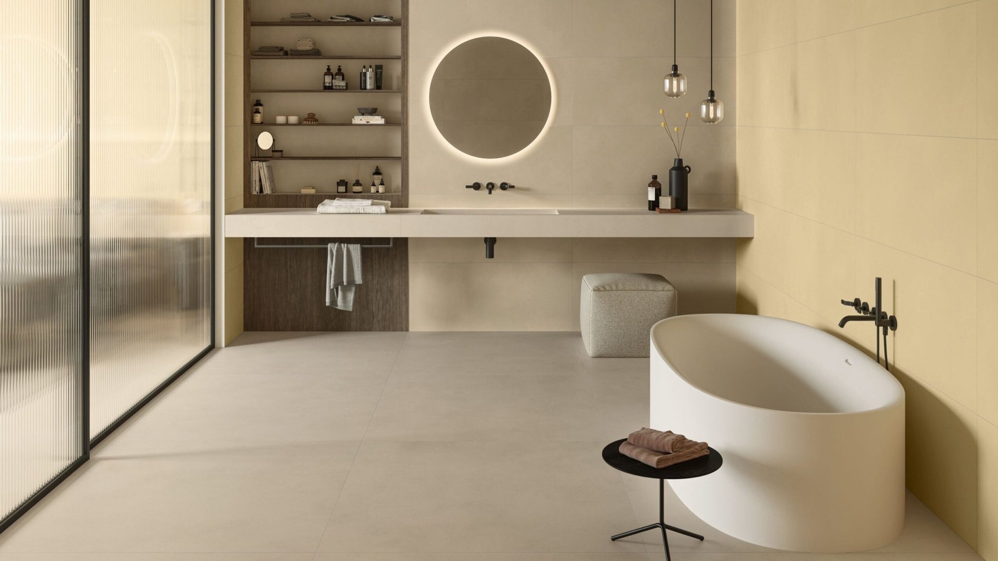 Atlas Concorde Boost Color AKM3 Wandtegel 50X120cm 8,5mm Mat Ret. - Mozaiektegel.com