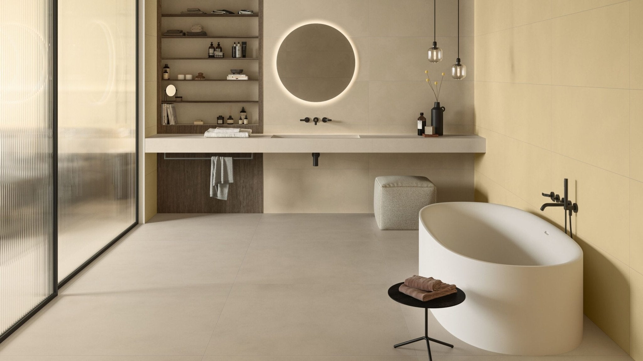 Atlas Concorde Boost Color AKM3 Wandtegel 50X120cm 8,5mm Mat Ret. - Mozaiektegel.com