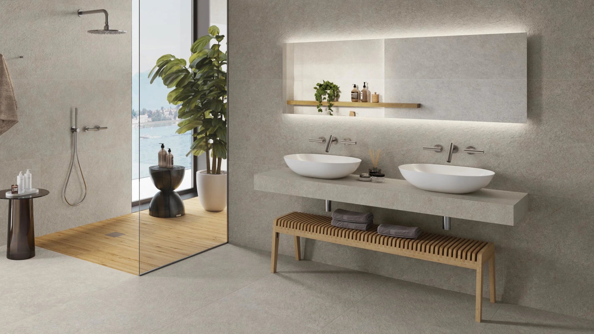 Atlas Concorde Boost Mineral AHW7 vloertegel 60X60cm 9mm mat ret.R10 pearl - Mozaiektegel.com